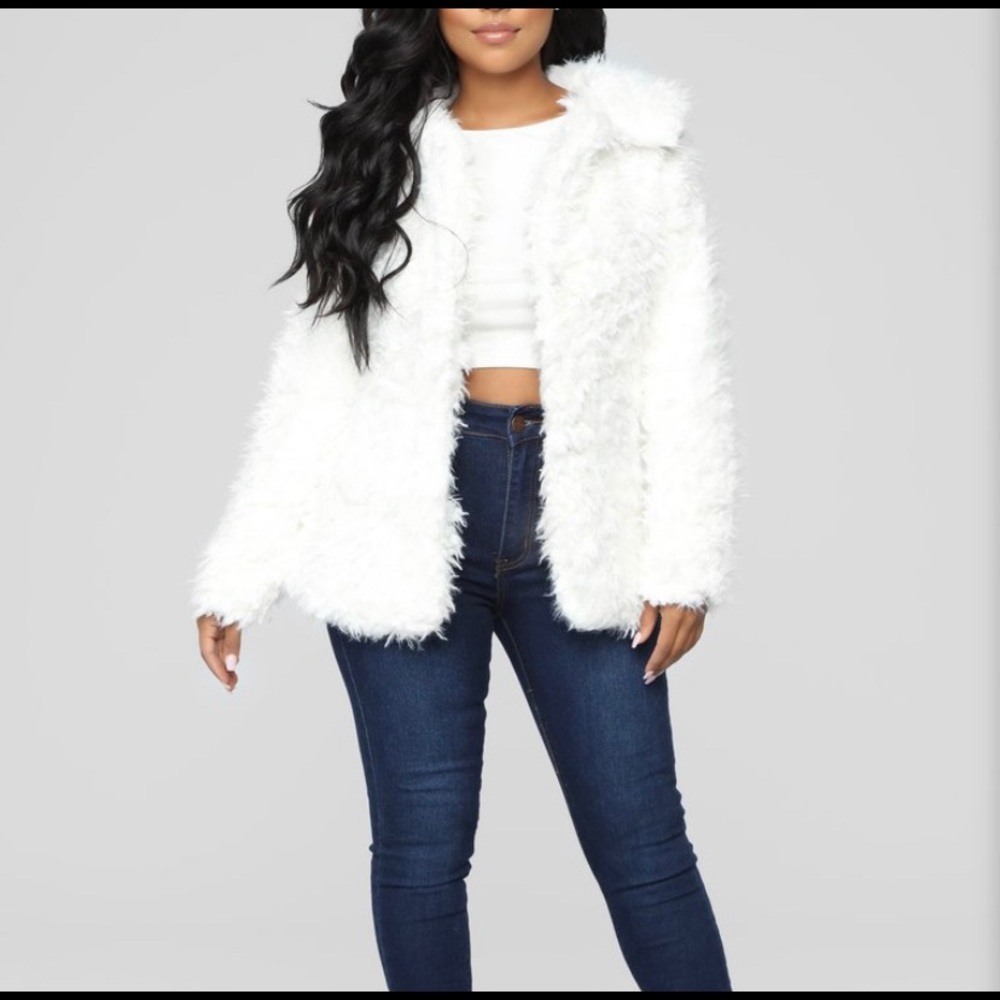 White Fur Coat